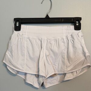 lululemon athletica White Athletic Shorts